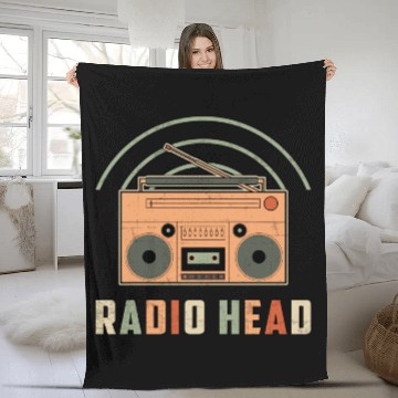 Discover Ham Radio Amateur Radio Antenna Operator Fleece Blankets