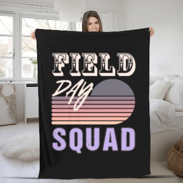 Discover FIELD DAY SQUAD Fleece Blankets