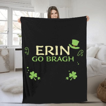 Discover Erin go bragh - St. Patrick's Day Fleece Blankets