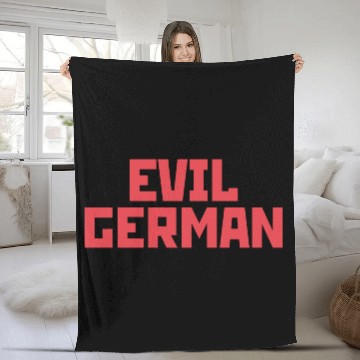 Discover Evil German Fleece Blankets