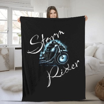 Discover Storm Rider 1 Fleece Blankets