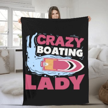 Discover Boating Boat Captains Boating Sailing Cruise Ship Fleece Blankets