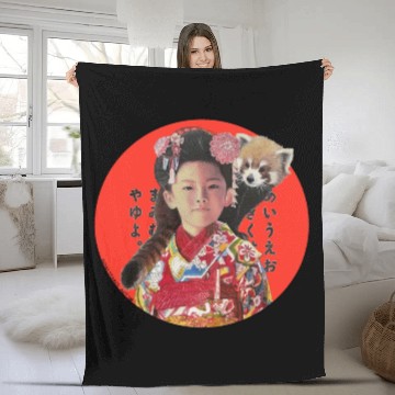 Discover Japan Fleece Blankets