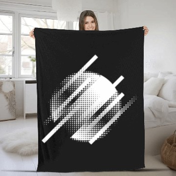 Discover Planet in the cosmos universe Fleece Blankets