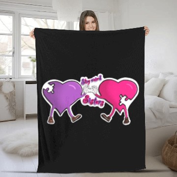 Discover Stay weird Fleece Blankets