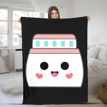 Discover Set Sail in Style with our Kawaii Cruise Ship Fleece Blankets