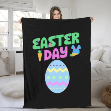 Discover Happy Easter Celebration Fleece Blankets