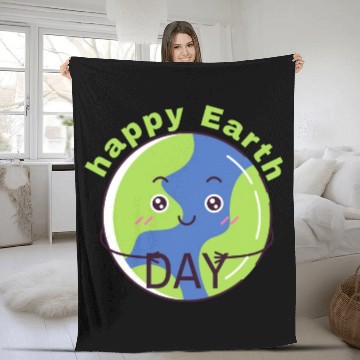 Discover Happy Earth Day Fleece Blankets