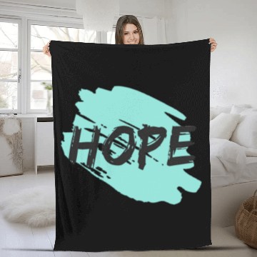 Discover HOPE Unisex retro design for Fleece Blankets , Stickers,