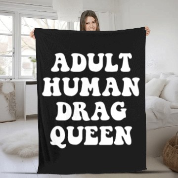 Discover Adult Human Drag Queen Fleece Blankets