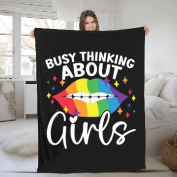 Discover Gay Rights Rainbow Pride Month LGBTQ Pride Parade Fleece Blankets