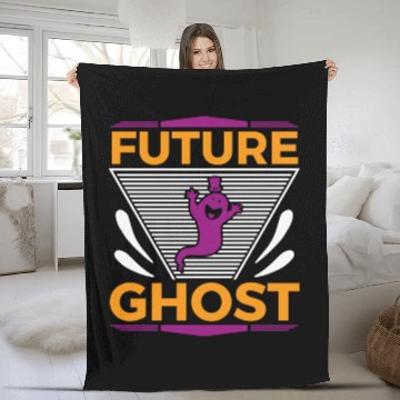 Discover Future Ghost Halloween Fleece Blankets