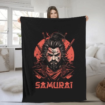 Discover King Samurai Fleece Blankets