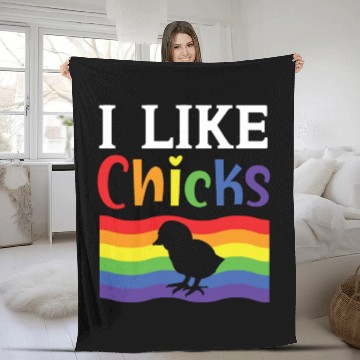 Discover Gay Rights Rainbow Pride LGBTQ Gay Pride Parade Fleece Blankets