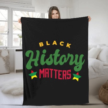 Discover Black History Month 12 Fleece Blankets