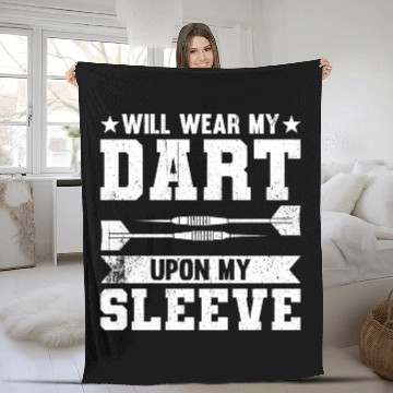 Discover Will Wear My Heart Upon My Sleeve Fleece Blankets