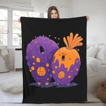 Discover crazy carrot Fleece Blankets