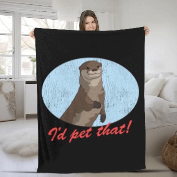 Discover Otters Lover Pet That Otter Fleece Blankets