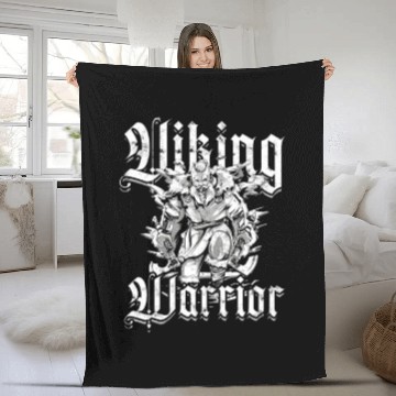 Discover Viking warrior - Viking Fleece Blankets