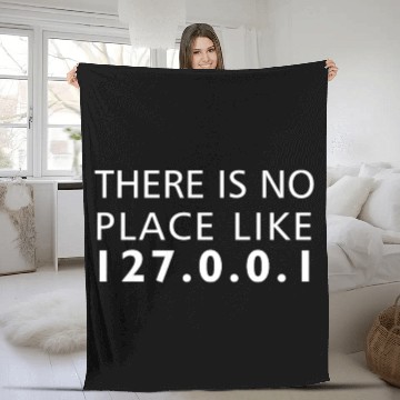 Discover THERES NO PLACE LIKE HOME PROGRAMMER Fleece Blankets