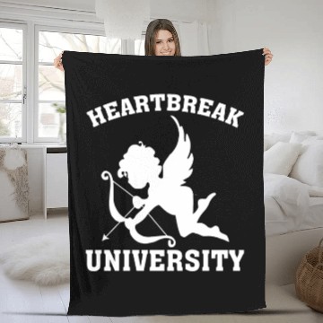 Discover Heartbreak University Fleece Blankets
