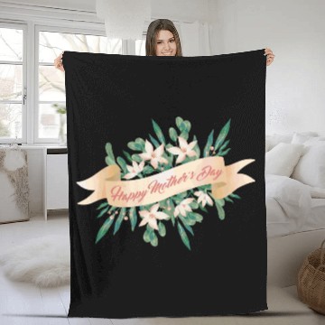 Discover Happy Mother's Day Fleece Blankets