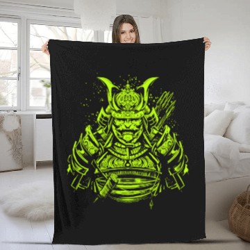 Discover Samurai Warrior Fleece Blankets