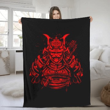 Discover Samurai Warrior Fleece Blankets