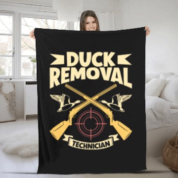 Discover Duck Hunt Duck Hunter Bird Hunting Duck Hunting Fleece Blankets