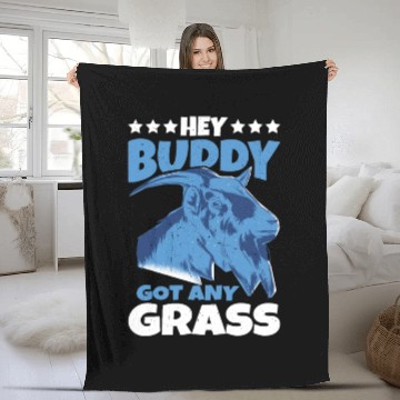 Discover Hey Buddy, Got Any Grass Fleece Blankets