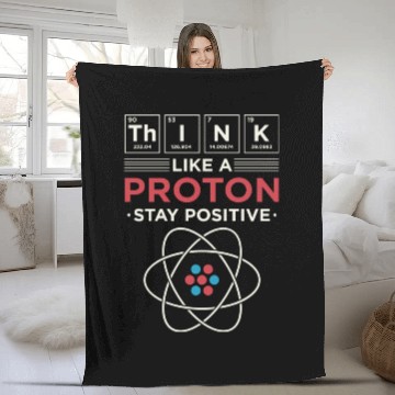 Discover Chemistry Science Teacher Fleece Blankets