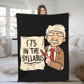 Discover English Teacher Fleece Blankets