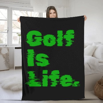 Discover I Like Golfing, Golf Player, Golfing, Golf Is Life Fleece Blankets