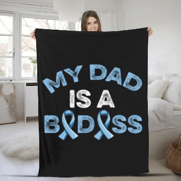 Discover Fight Prostate Cancer Design For A Son Of A Fleece Blankets