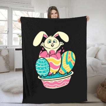 Discover Surprise Bunny Fleece Blankets