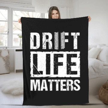 Discover Drift Life Matters Jdm Car Drifting Fleece Blankets