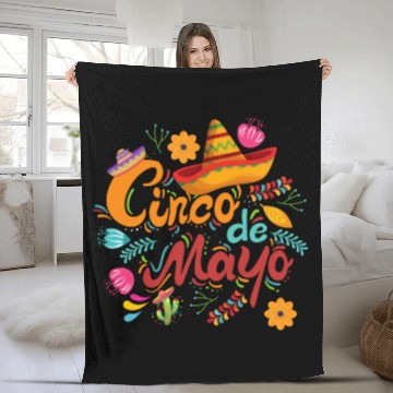 Discover cinco de mayo Fleece Blankets