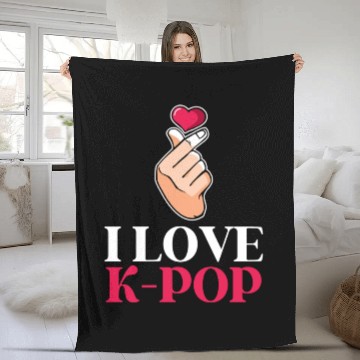 Discover K-Pop K-drama Korean Music KPop Kdrama Gift Fleece Blankets