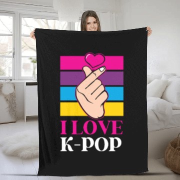 Discover K-Pop K-drama Korean Music KPop Kdrama Gift Fleece Blankets