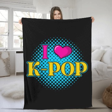 Discover K-Pop K-drama Korean Music KPop Kdrama Gift Fleece Blankets