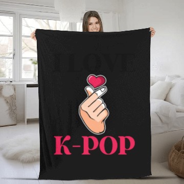 Discover K-Pop K-drama Korean Music KPop Kdrama Gift Fleece Blankets