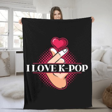 Discover K-Pop K-drama Korean Music KPop Kdrama Gift Fleece Blankets