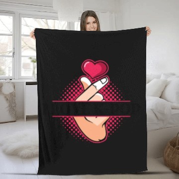 Discover K-Pop K-drama Korean Music KPop Kdrama Gift Fleece Blankets