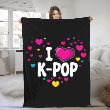 Discover K-Pop K-drama Korean Music KPop Kdrama Gift Fleece Blankets