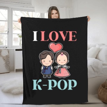 Discover K-Pop K-drama Korean Music KPop Kdrama Gift Fleece Blankets