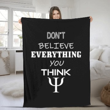 Discover Psychologist Psychology Great Gift for Therapist Fleece Blankets