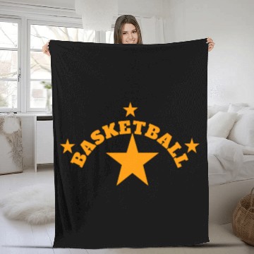 Discover Basketball is a fun sport Fleece Blankets