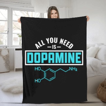 Discover Biochemist Funny Biochemistry Science Teacher Stud Fleece Blankets