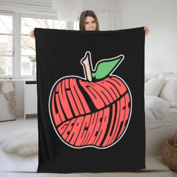 Discover Teacher Life Fleece Blankets