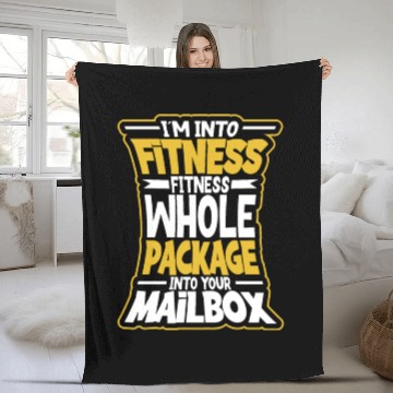 Discover Postal Worker Mail Lady Mail Carrier Postal Fleece Blankets